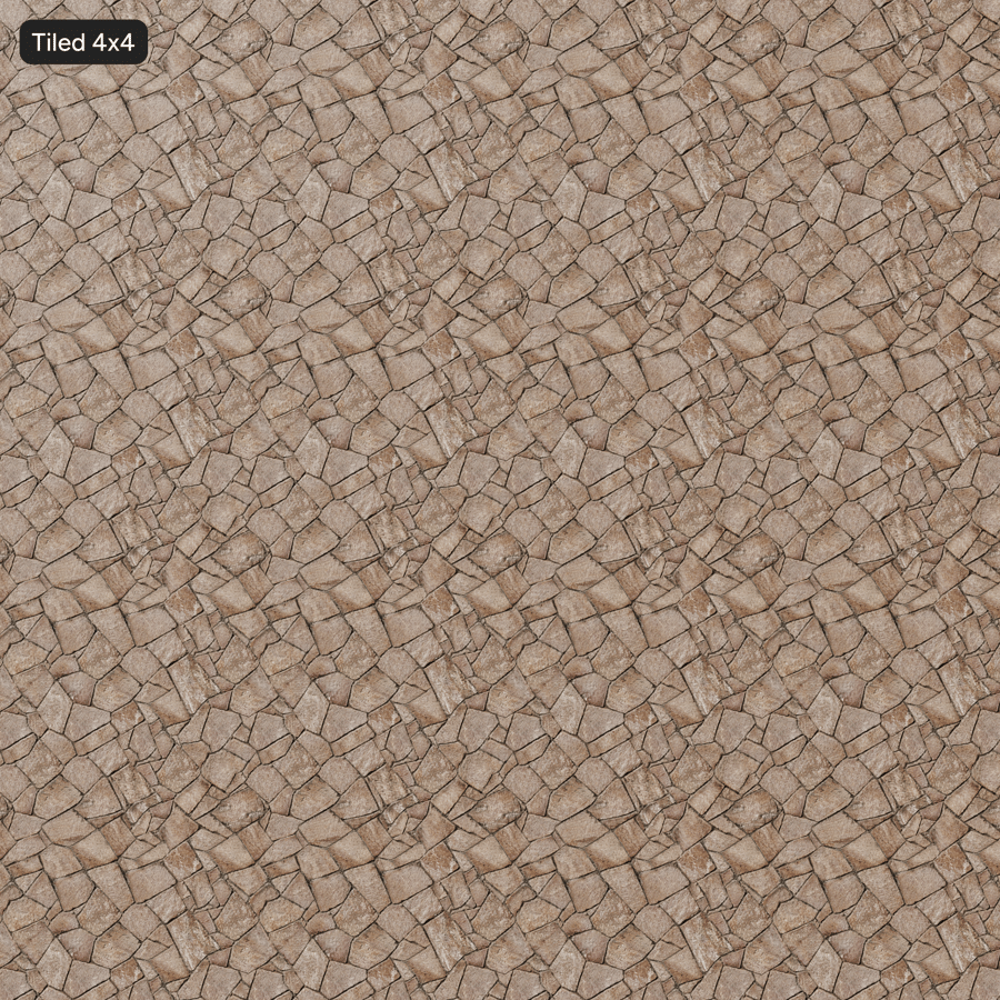 Large Rubble Field Stone Wall Texture