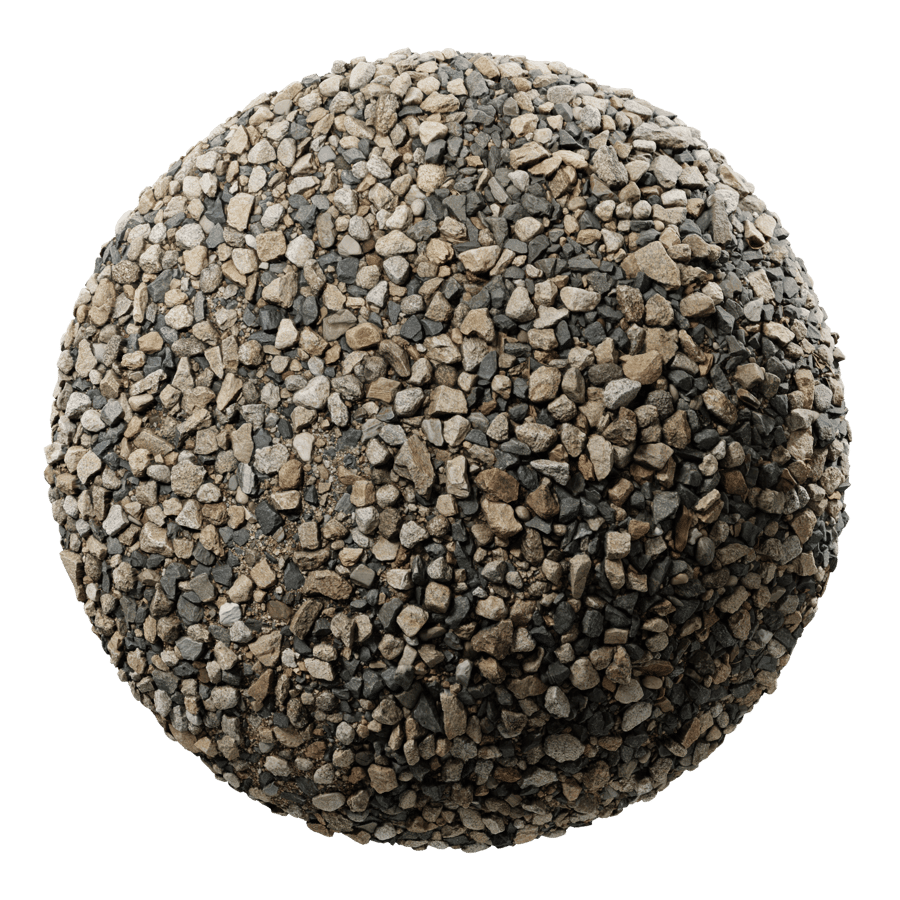 Mixed Pebbles Texture