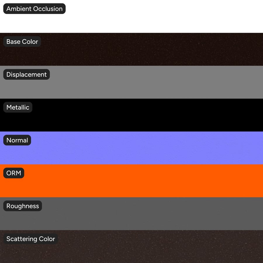 Chokladglasyr-textur, brun