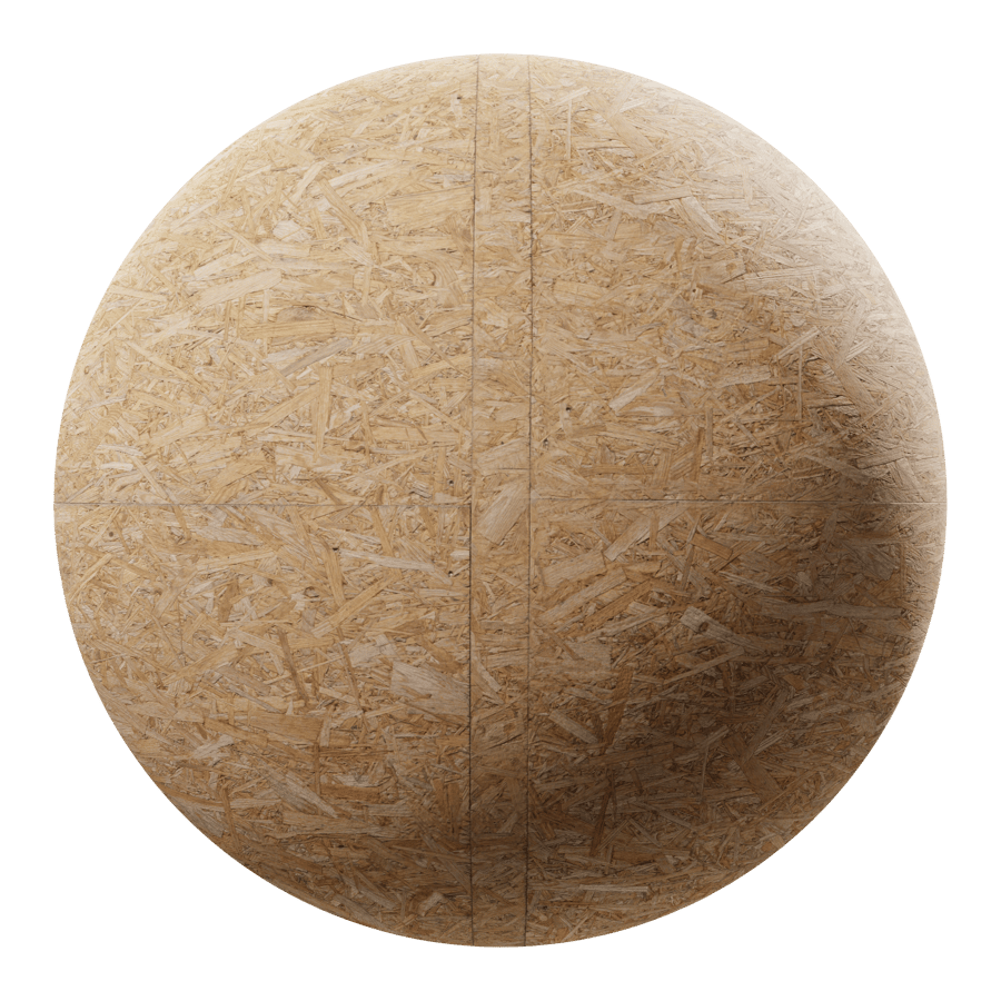 Standard Oriented Strand Board Texture, Honey Tan