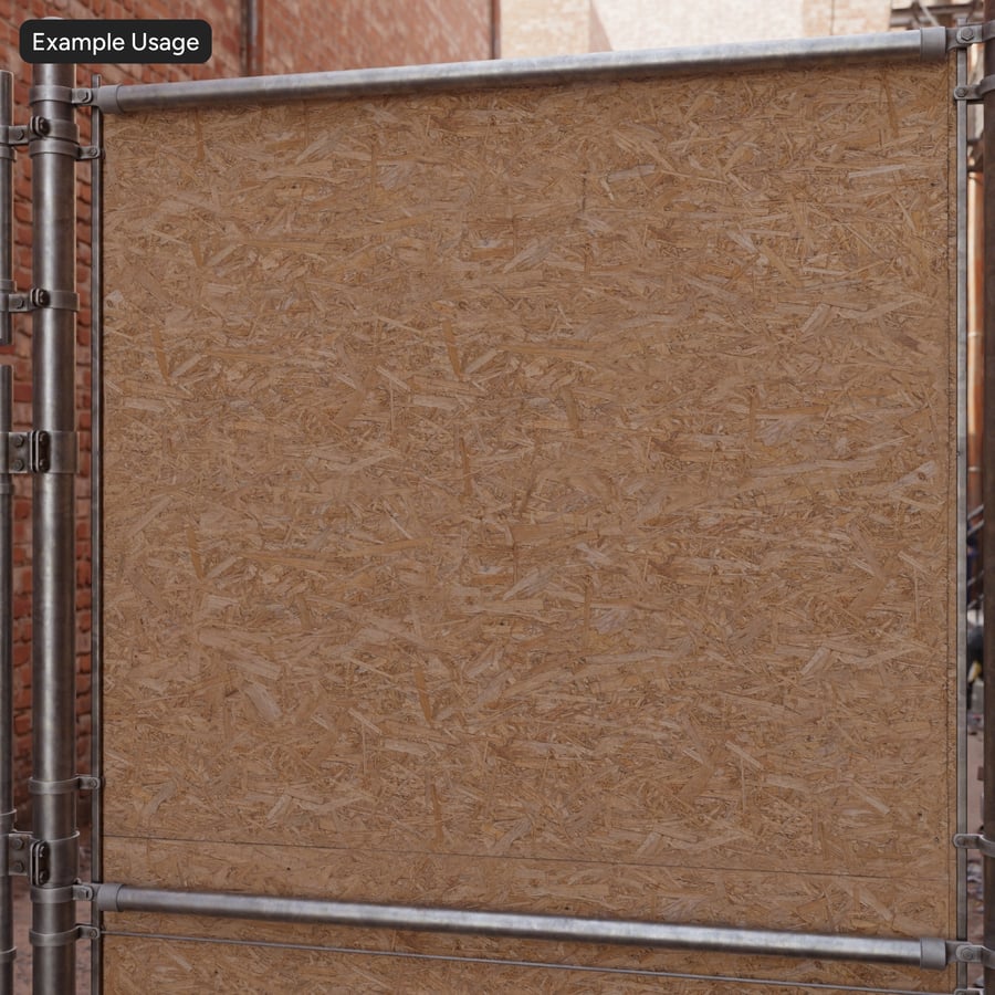 Textura de Painel OSB (Oriented Strand Board) Standard, Bege Mel