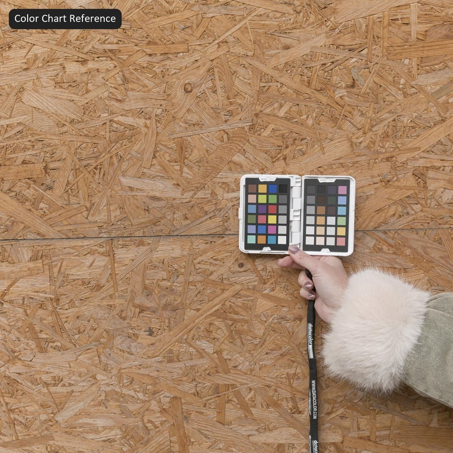 Textura de Painel OSB (Oriented Strand Board) Standard, Bege Mel