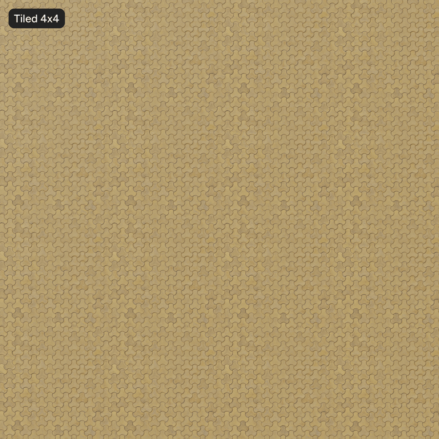 Dirty Milano Paver Texture, Amarelo