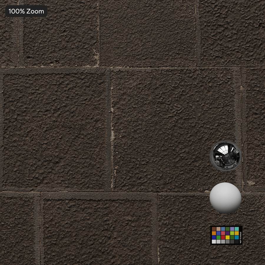 Rough Square Stone Paver Texture