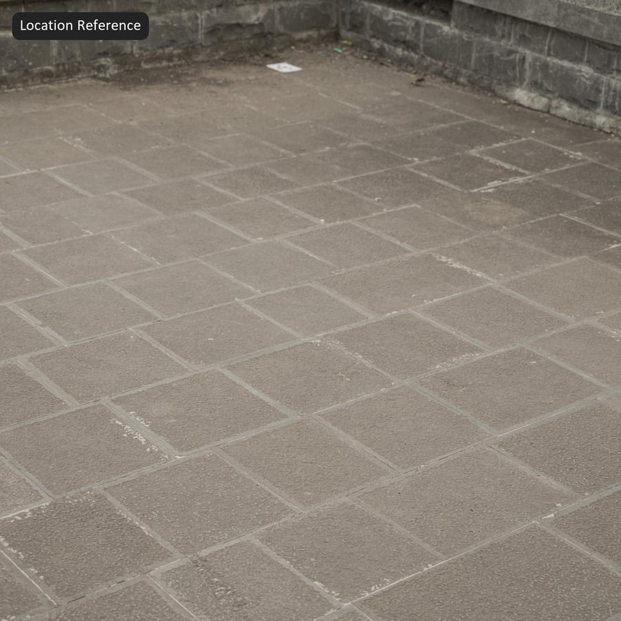 Rough Square Stone Paver Texture