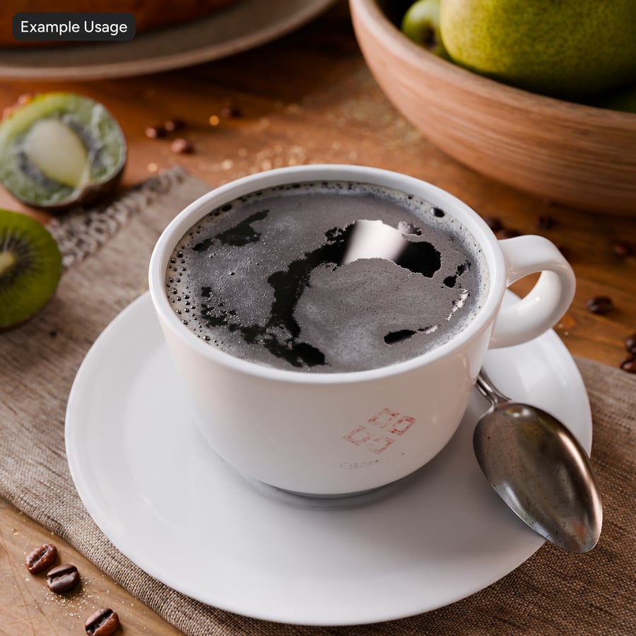 Texture Atlante di Schiuma di Caffè, Nero e Marrone