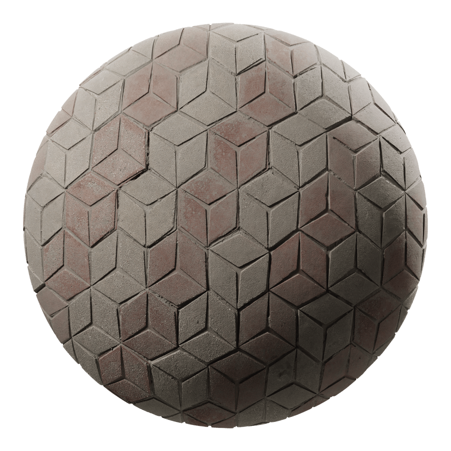 Diamond Paver υφή, ριγέ