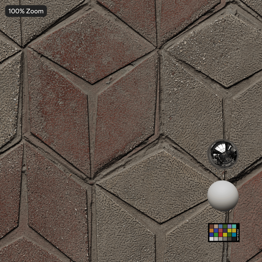 Diamond Paver υφή, ριγέ