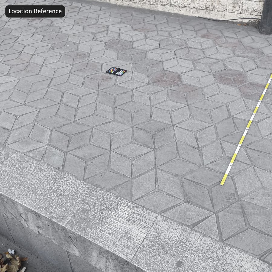 Diamond Paver υφή, ριγέ