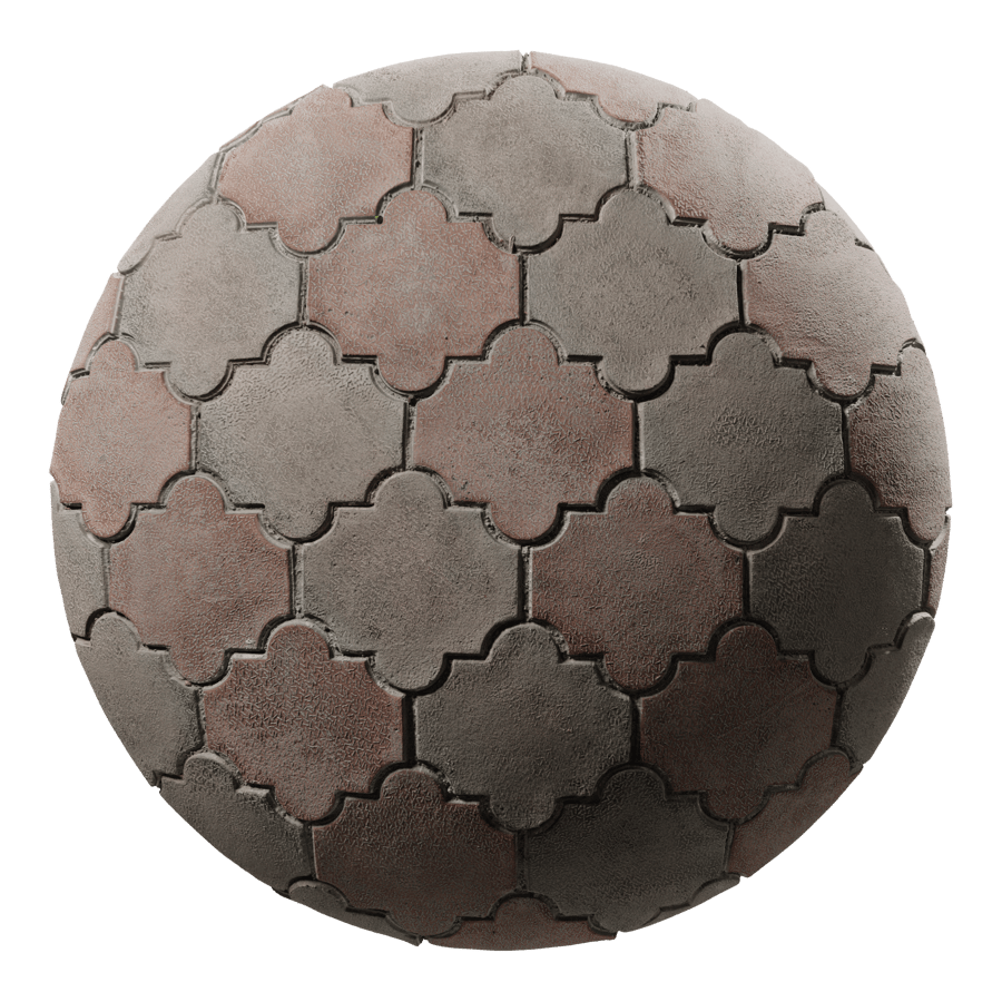 Decorative Paver Texture, Checkered