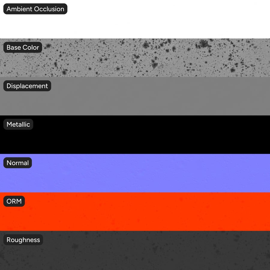 Atramentová škvrna glazovaná keramická textúra, sivá