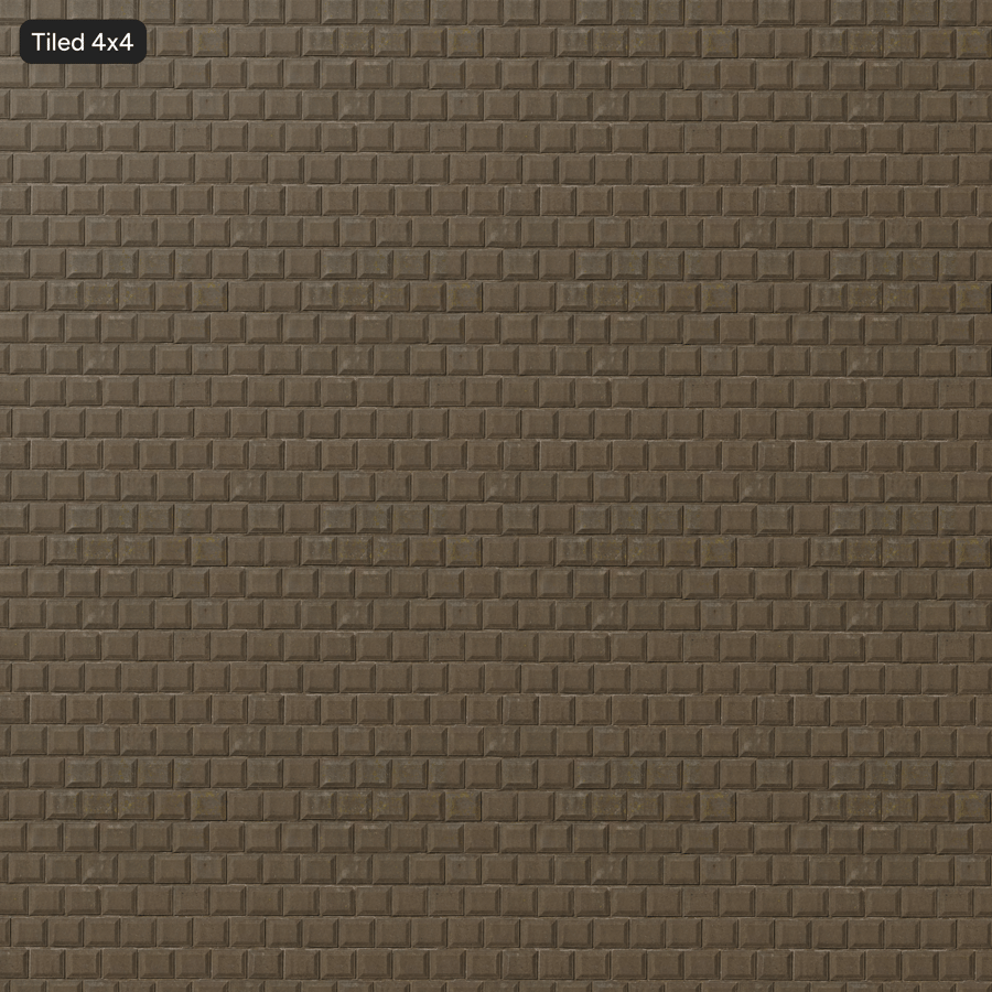 Texture di muro di contenimento in blocchi di cemento smussati