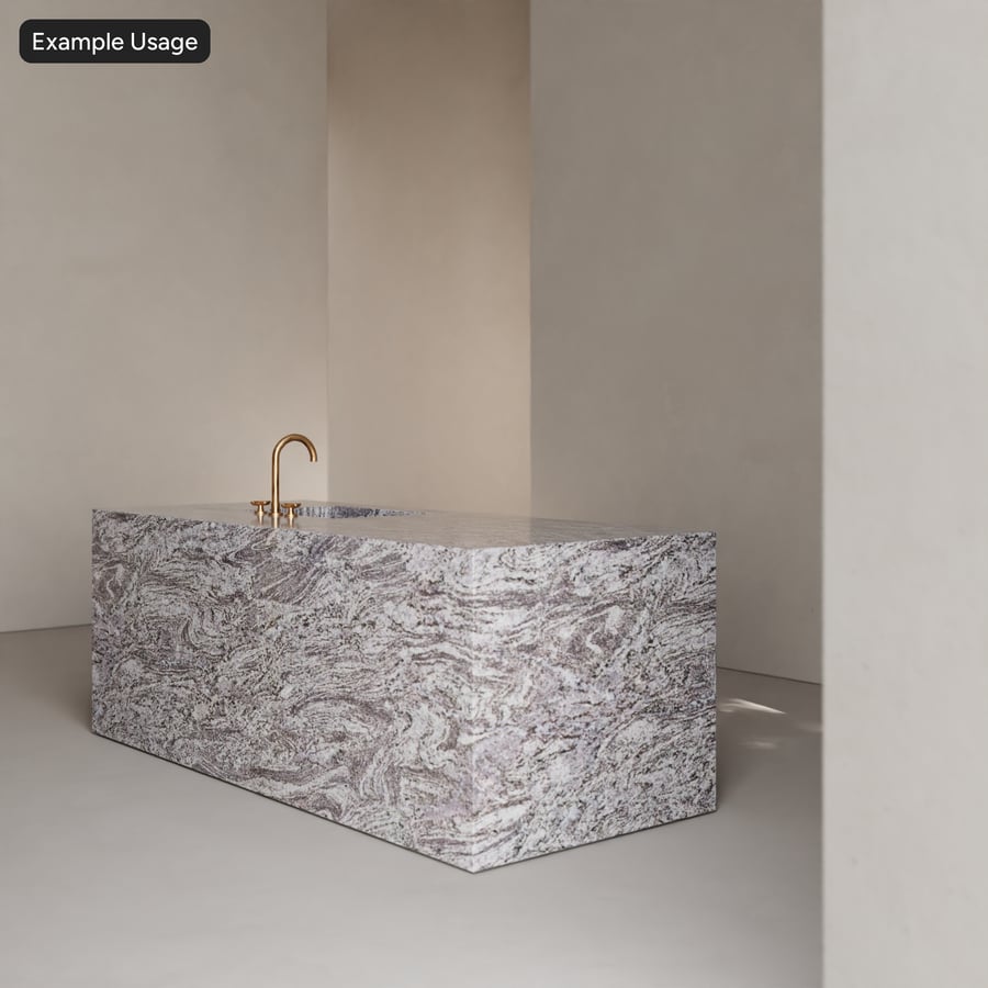 Polished Marble Stone Texture, Gray