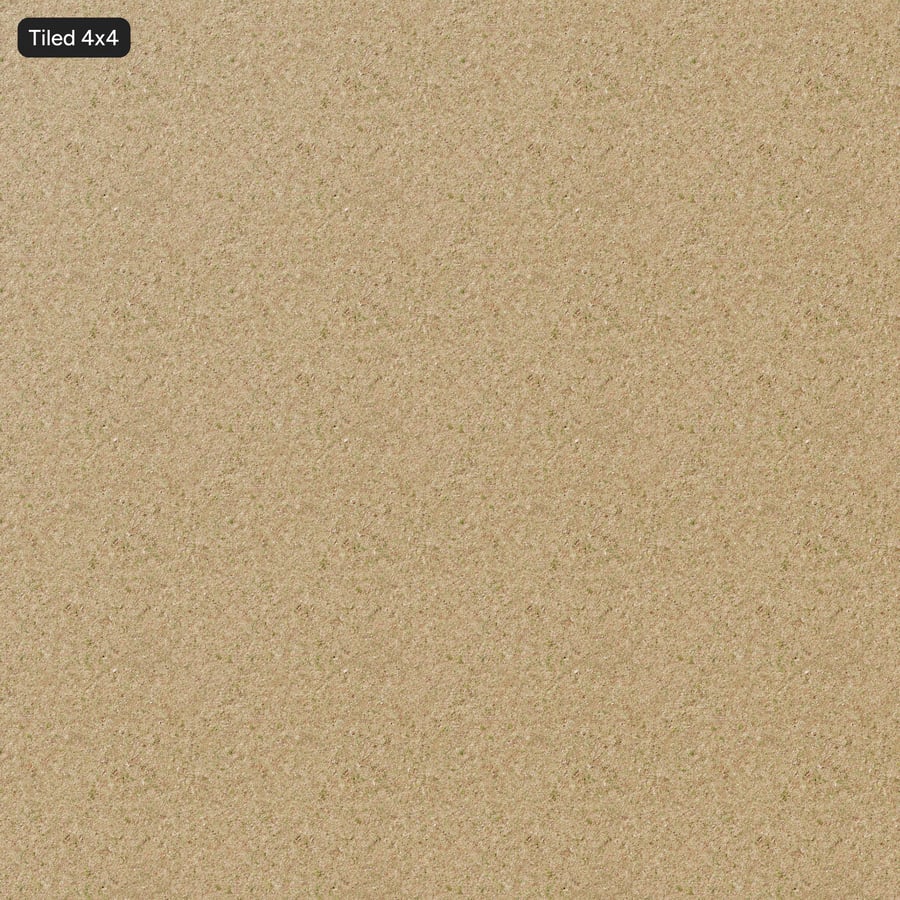 Versleten, gehavende gras- en aardegrondtextuur, zandbeige