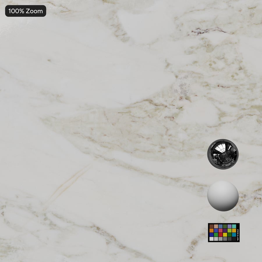 Polished Marble Stone Texture, Airy White