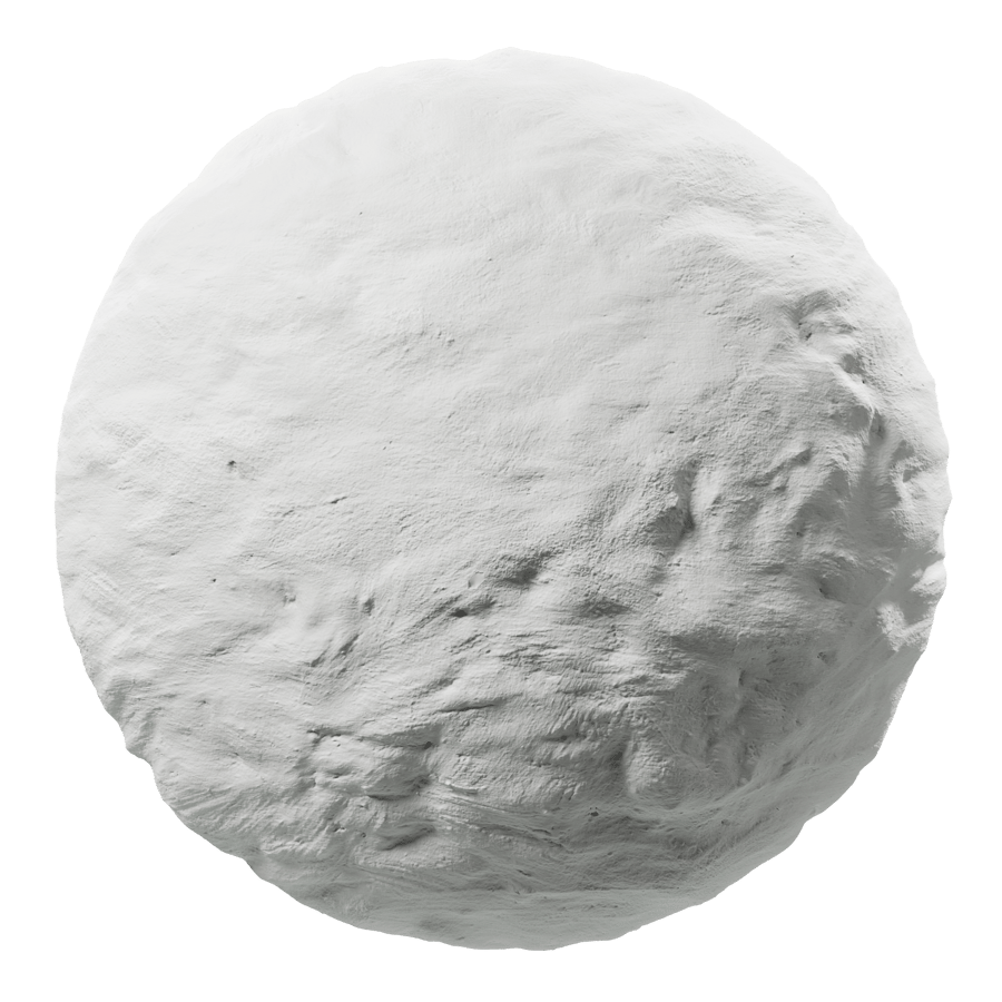 Rough Cast Painted Plaster Texture, White