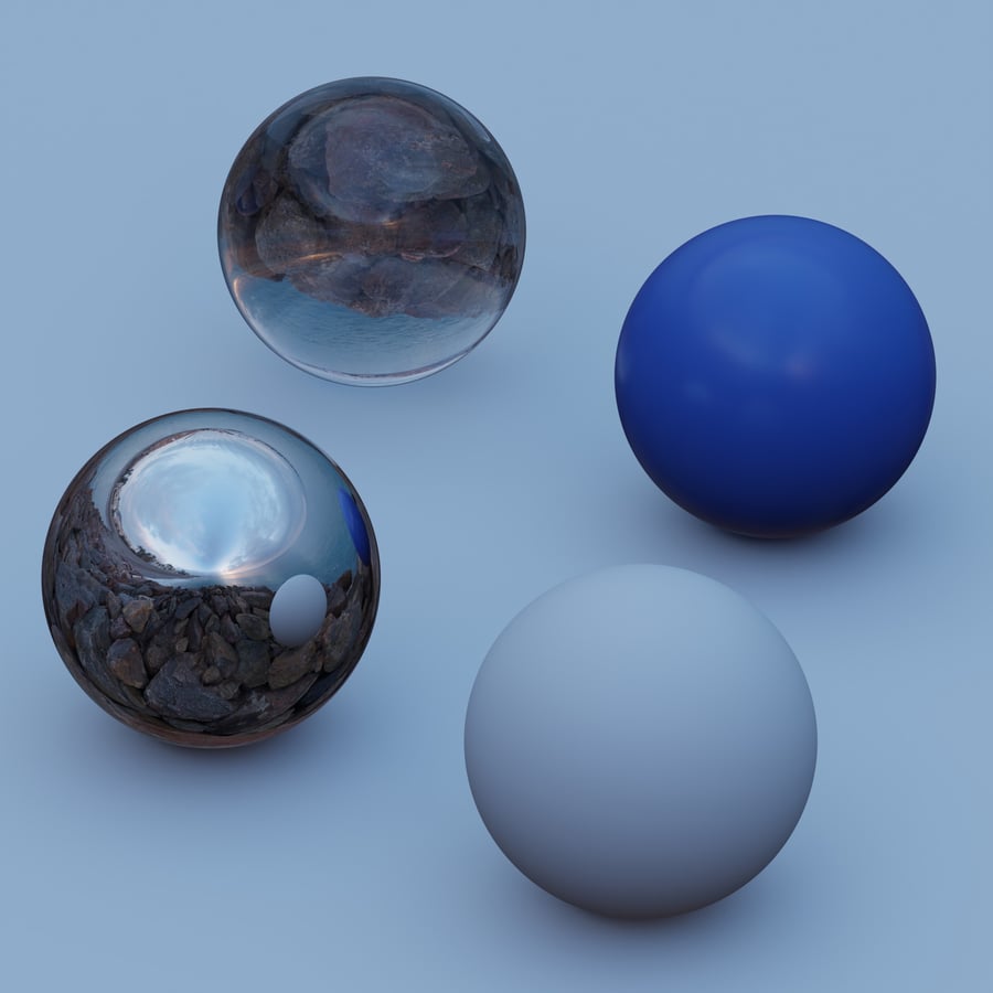 Pobrežné skaly pri oblačnom západe slnka, HDRI pod holým nebom