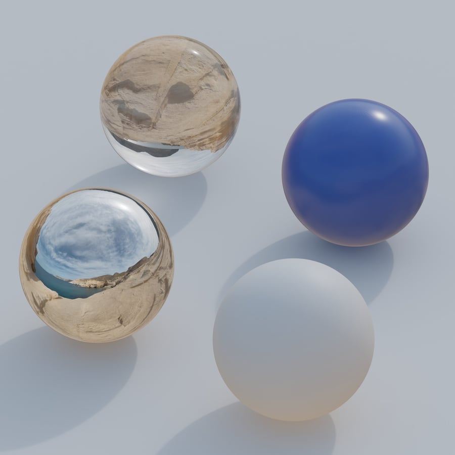 砂岩の崖 曇り空 屋外 HDRI