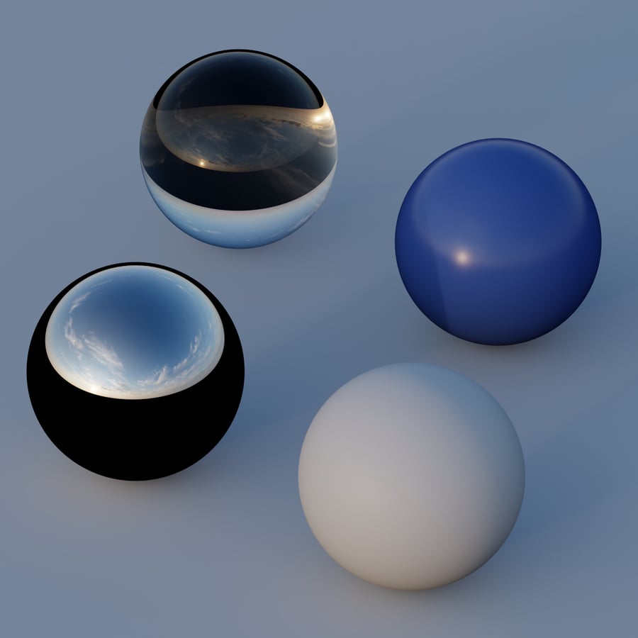 HDRI-карта «Облачный закат» для открытых пространств