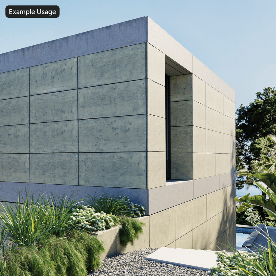 Worn Composite Panel Wood Texture