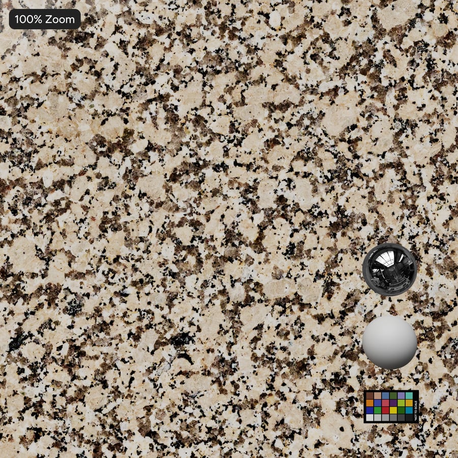 Polished Granite Stone Texture, Warm Beige