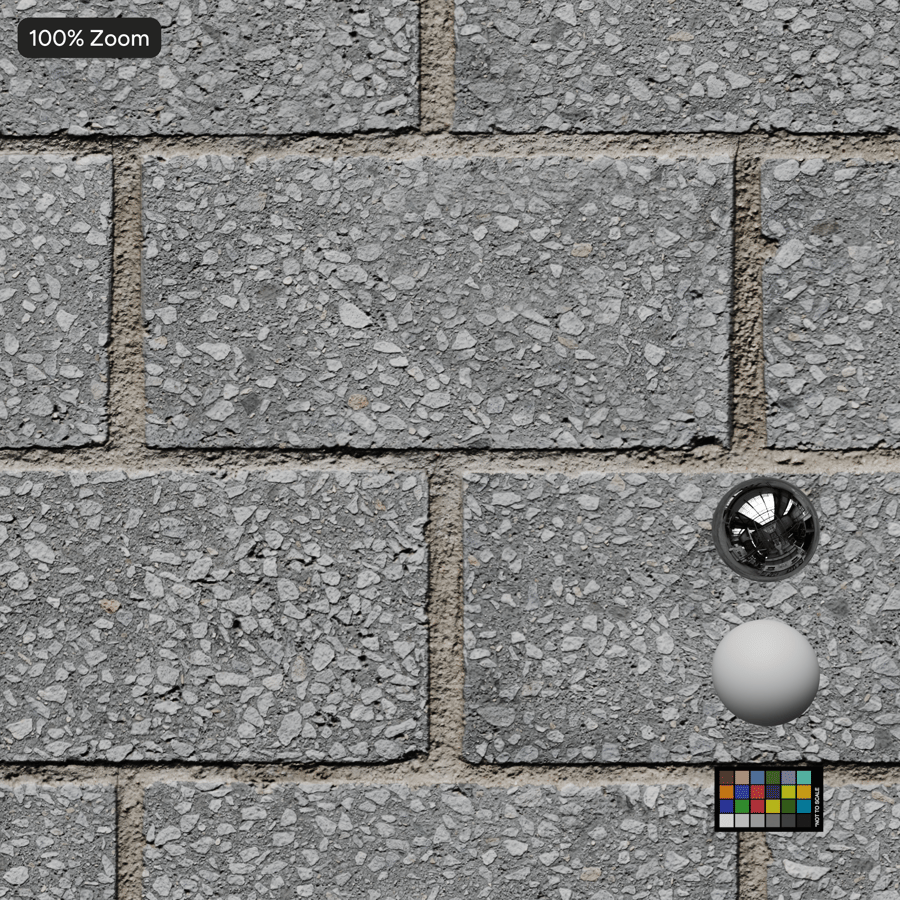 Terrazzo Steenblok Muur Textuur