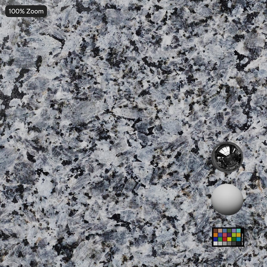 Textura de pedra de granito polido, azul cinza