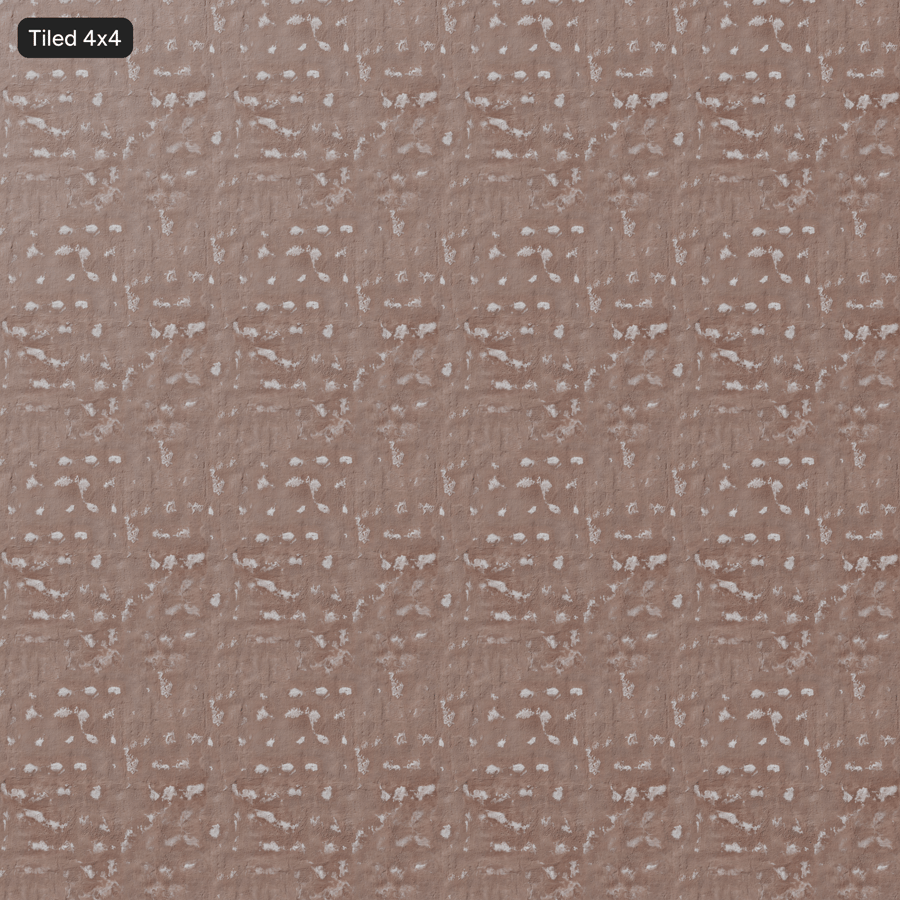 Versleten matte gipsstructuur, bruin