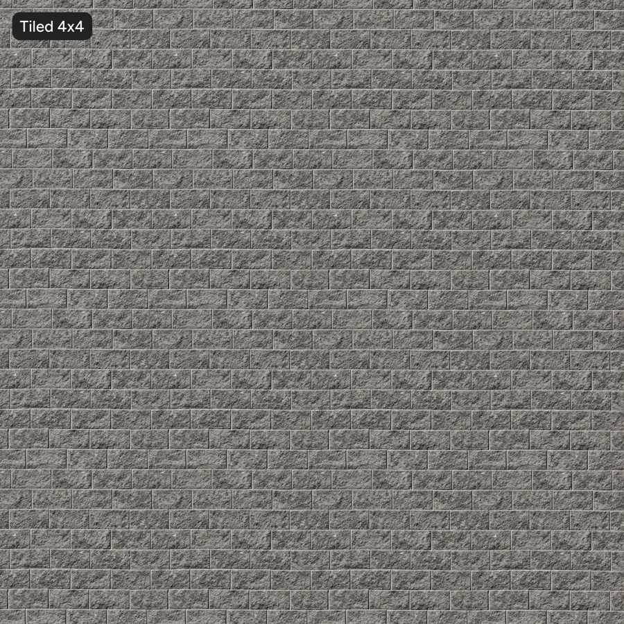 Textura de parede de blocos de pedra rugosa, cinzento