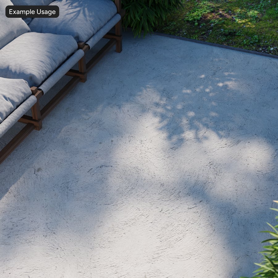 Swirled Trowel Finish Concrete Texture, Light Gray