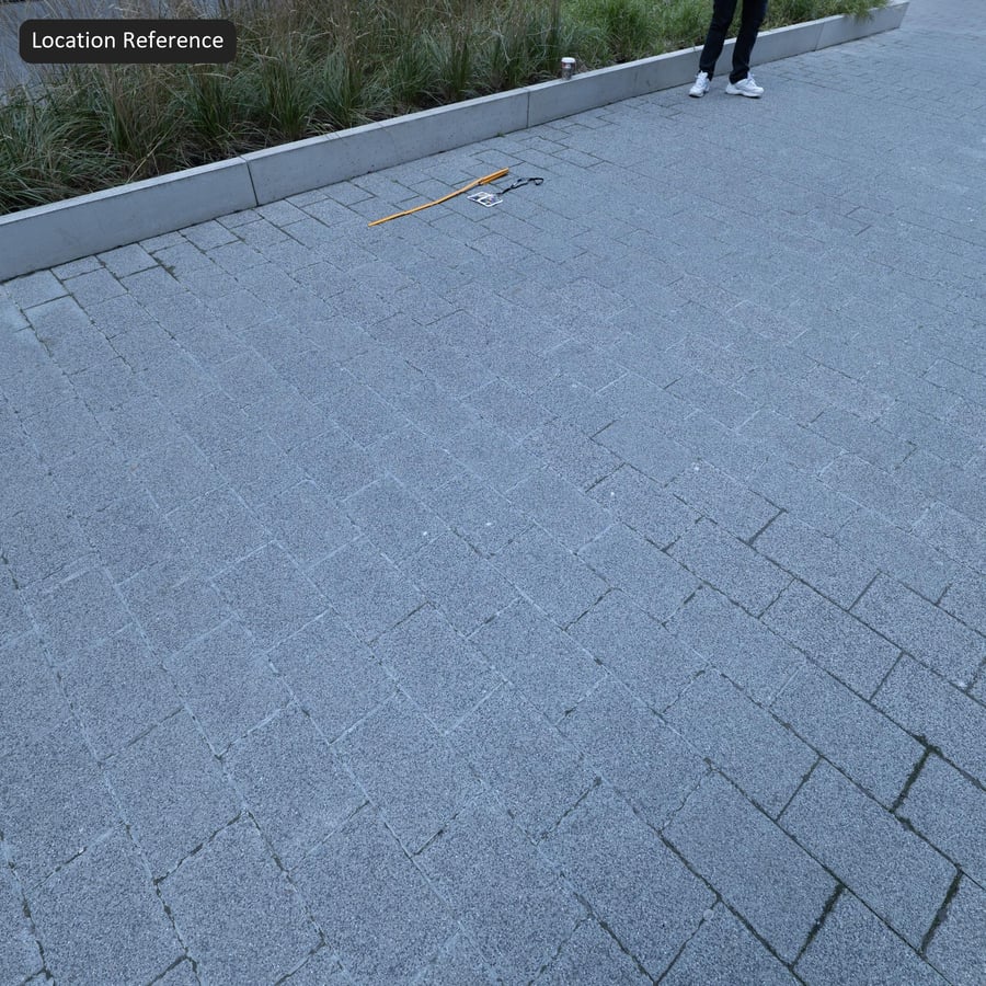 Texture de pavés en pierre brute, gris