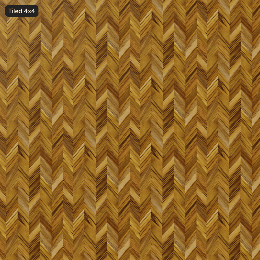 Textura chevron akáciové dřevěné dýhy, přírodní
