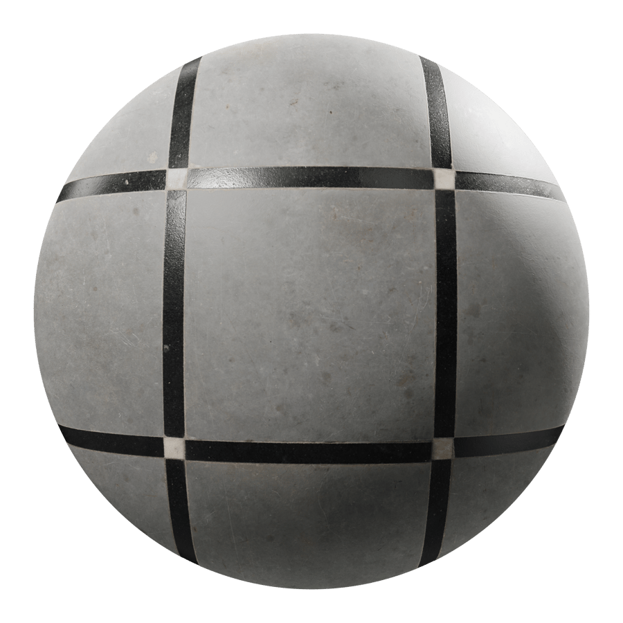 Square Patterned Stone Paver Texture, Grey