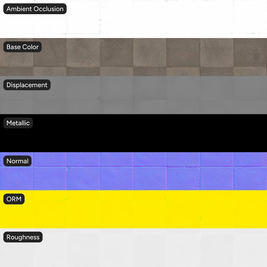 Taktile Gitter-Betonstein-Textur