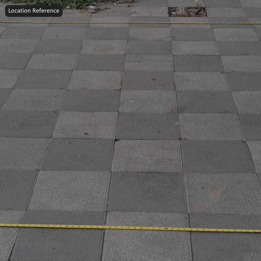 Taktile Gitter-Betonstein-Textur