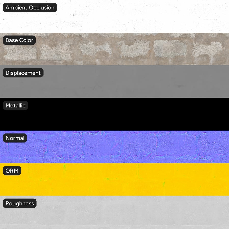 Verweerde betonnen blokmuur textuur, wit