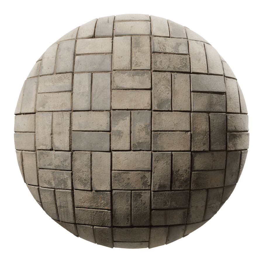 Dusty Woven Concrete Paver Texture