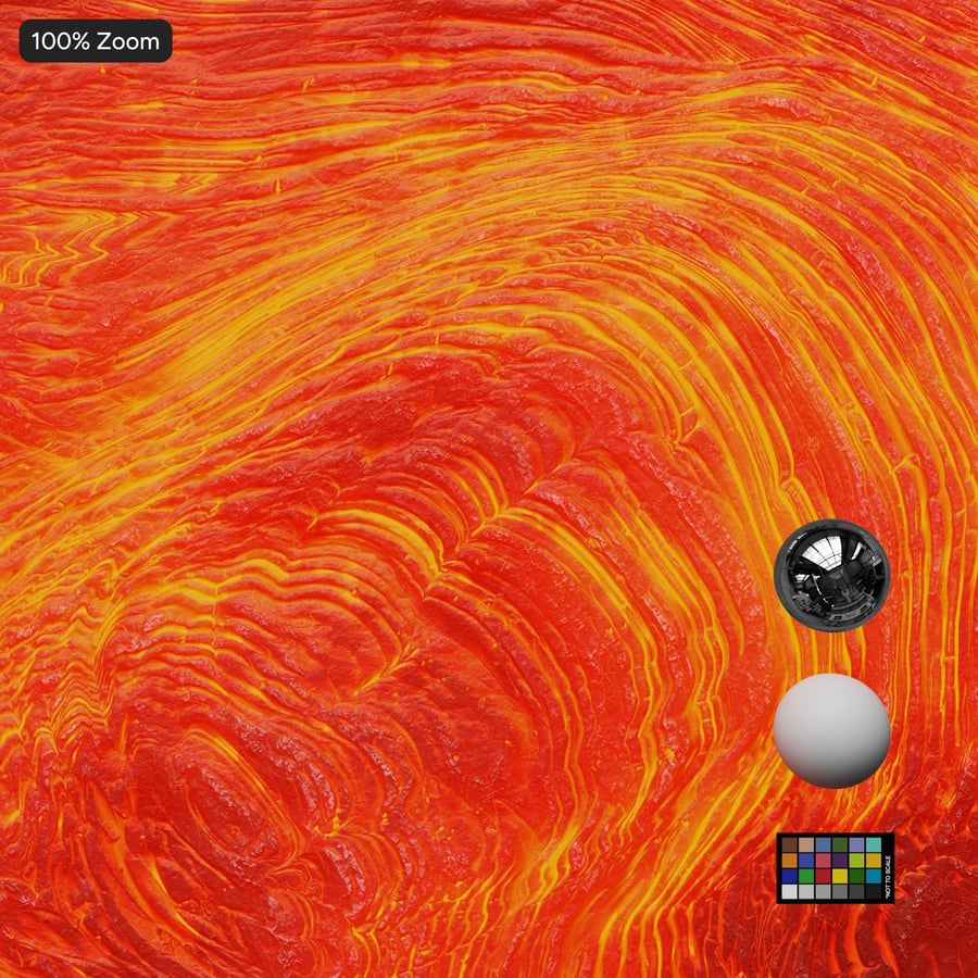 Fließende Lava-Textur