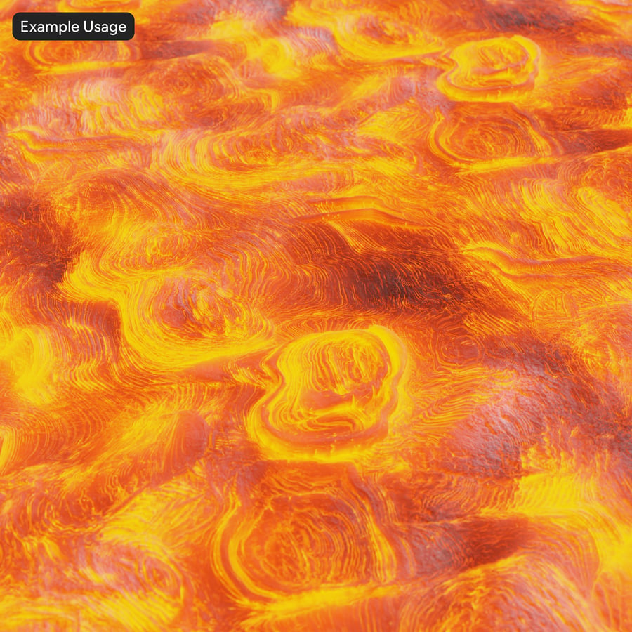 Fließende Lava-Textur