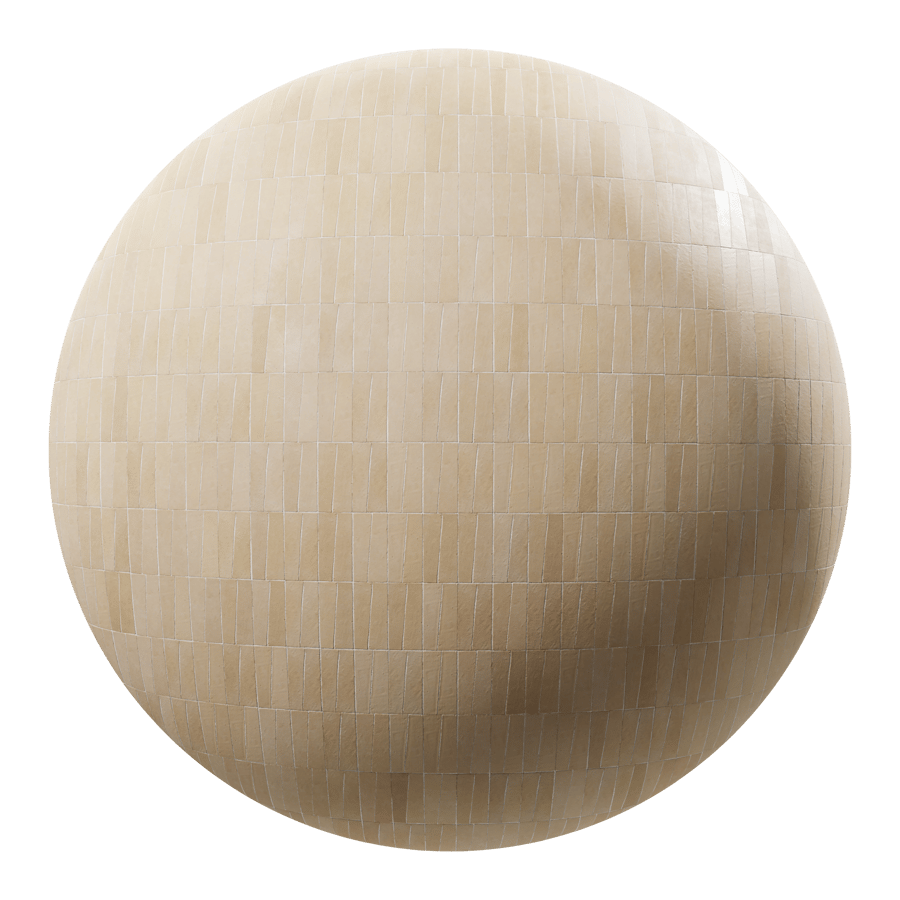 Trapezoidal Zellige Matte Tile Texture, Beige