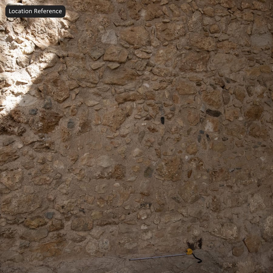 Old Rubble Sandstone Wall Texture