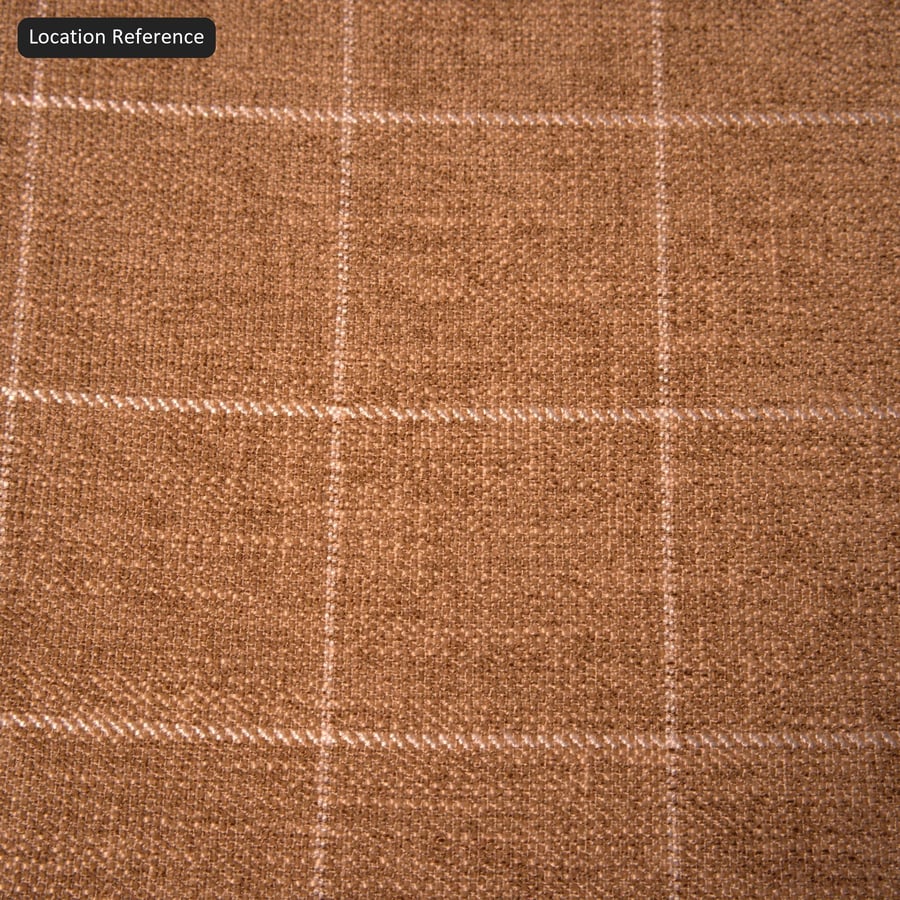 Textura de tela de tapicería con tejido de sarga, marrón