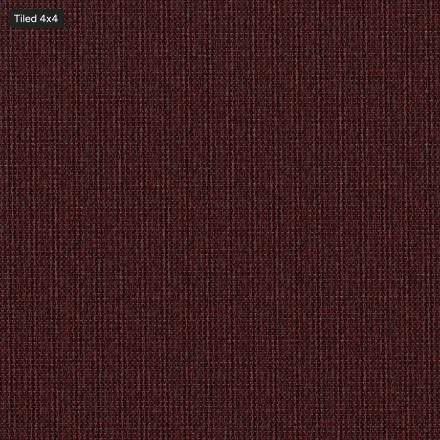 Zellige Trapezoidal Textura Azulejos Brillantes, Rojo