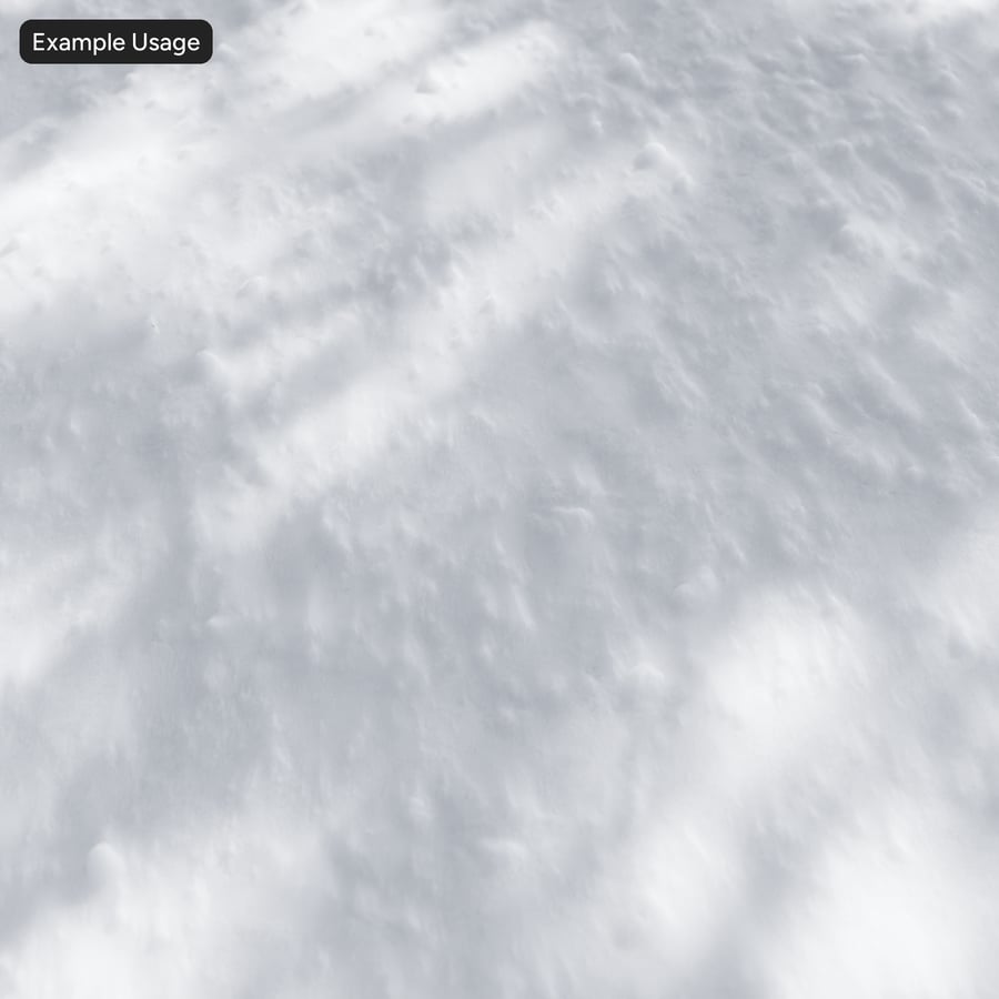 松软的雪地纹理