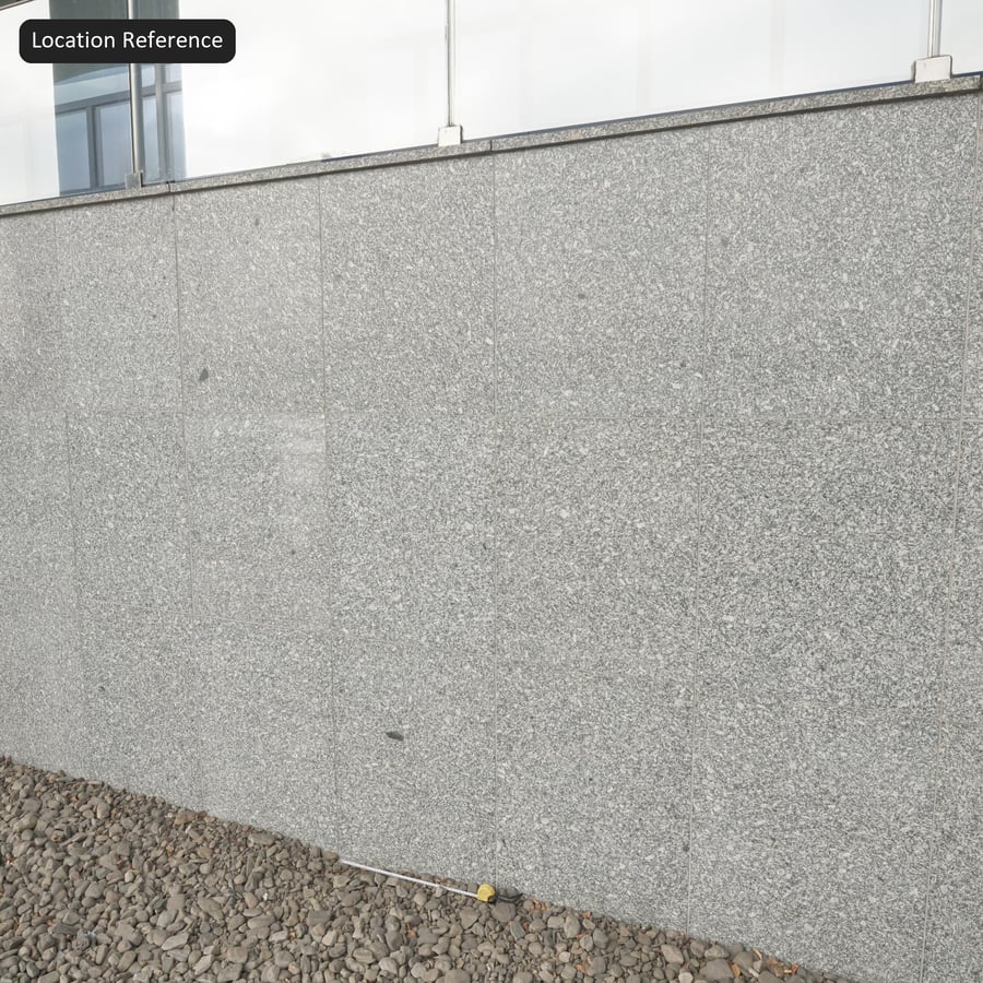 Granite Stone Wall Texture, Light Gray
