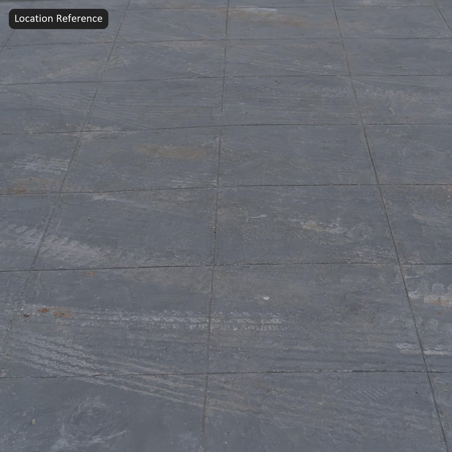 Texture Gạch Lát Đá Vuông Cũ, Màu Xám