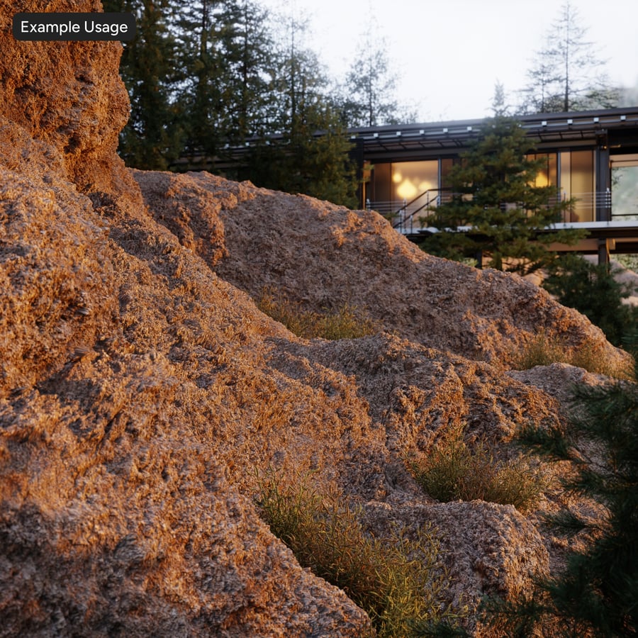 Rough Cliff Rock Textur