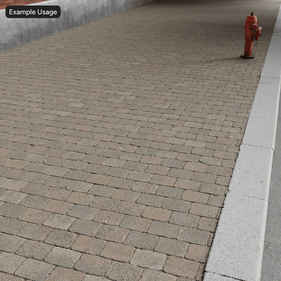 Dirty Paver Texture, Checkered