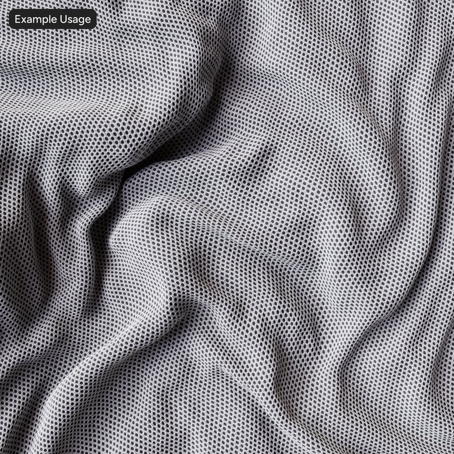 Textura polyesterové tkaniny Airmesh, bílá