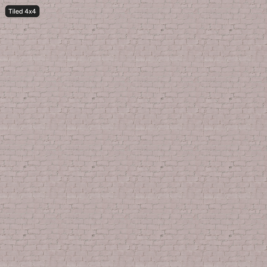 Painted Concrete Block Wall Texture, Light Pink